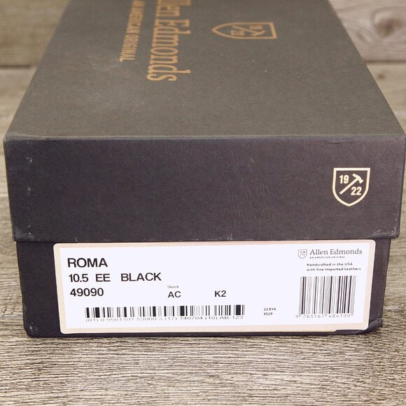 * NIB * $295 Allen Edmonds ROMA Italian Loafer 10.5 EE Wide * add $15 new Trees - Picture 11 of 13